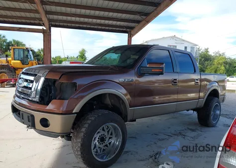 2012 Ford F-150 Lariat из США, поврежденный, VIN 1FTFW1ET1CFB08971